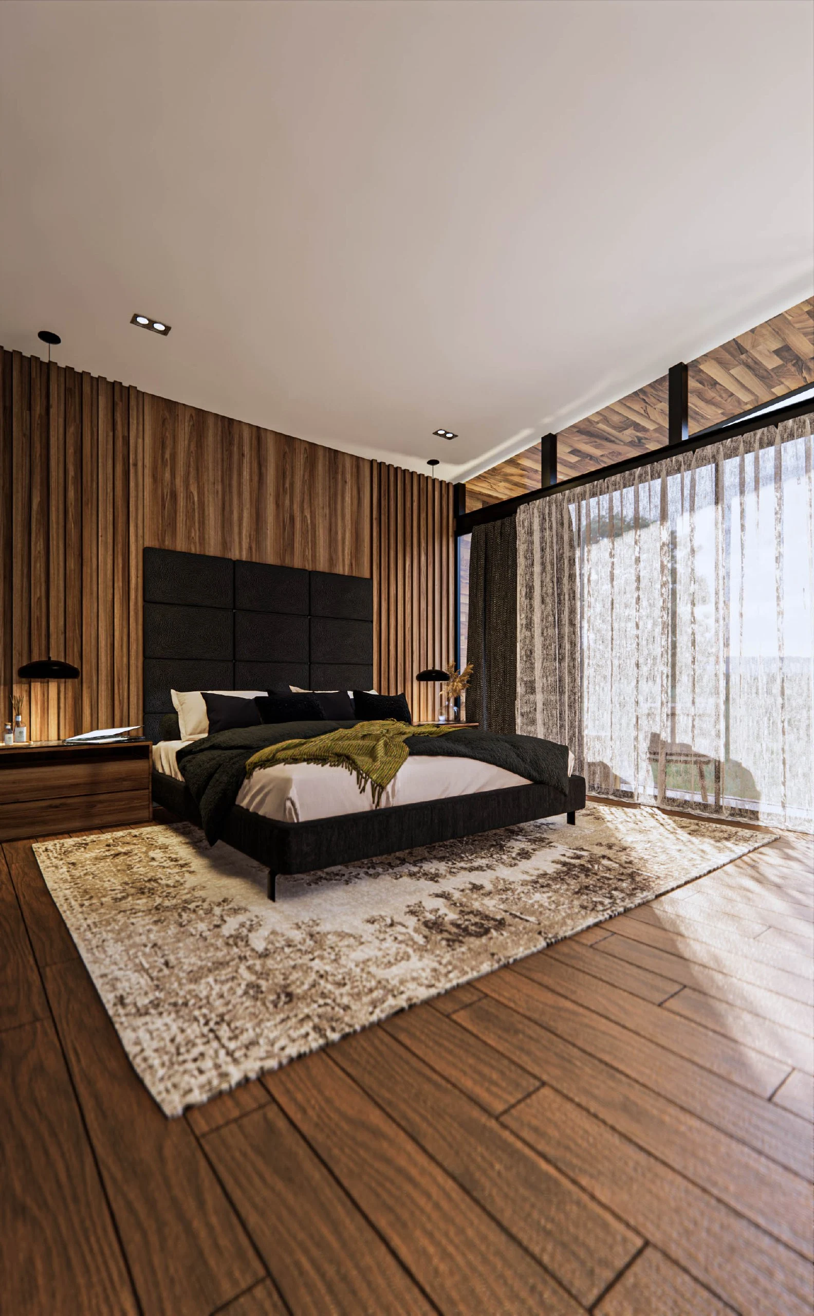 Habitación principal de Casa Banak en Campo de Golf Altozano
